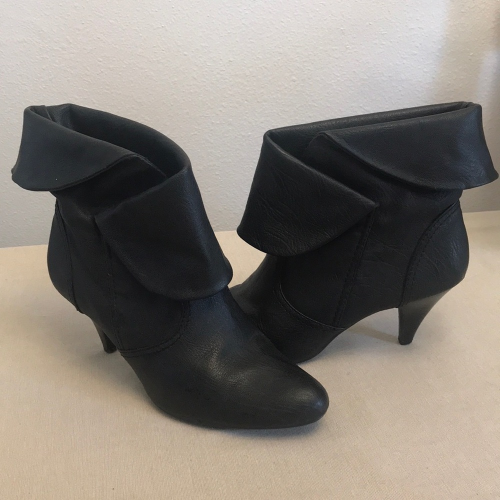 Madden Girl kitten heal ankle booties